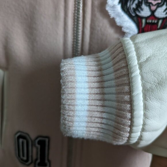 H&M Toddler Light Pink Baseball Jacket - Picture 5 of 8